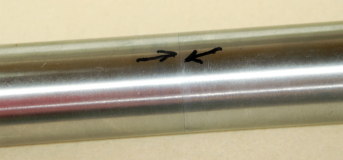 After the burr is removed, the joint of the machined surfaces should be almost invisible.